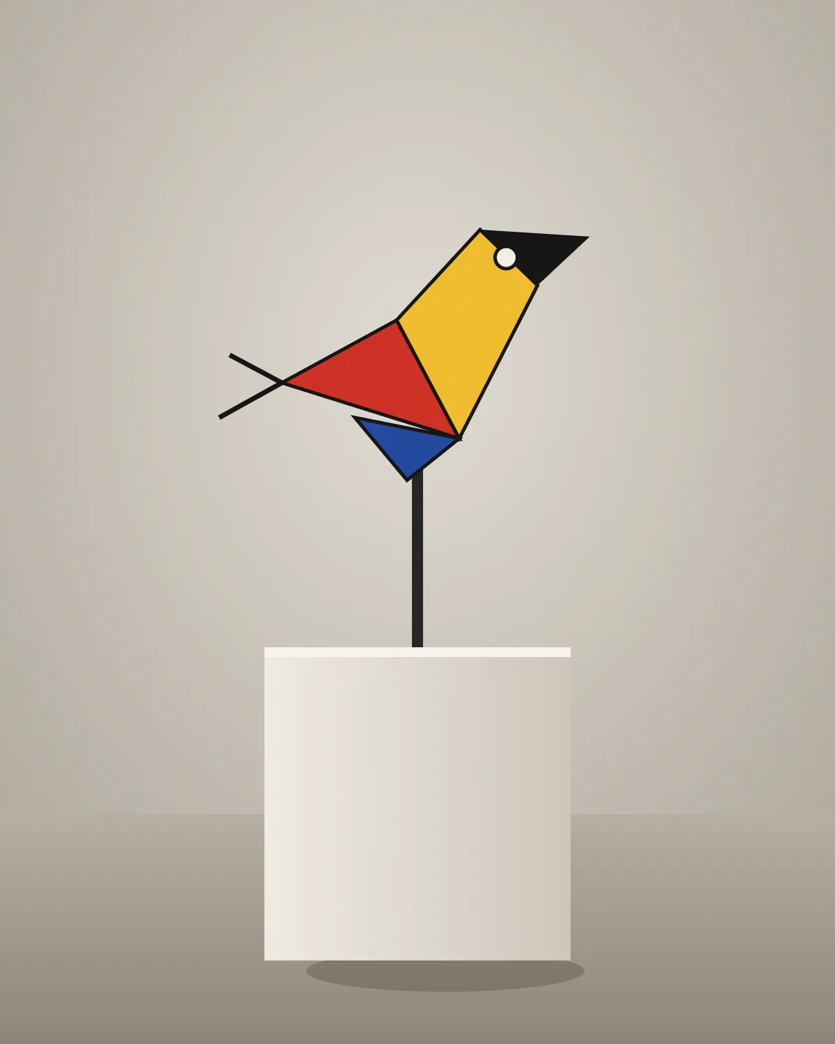 El pájaro visto desde otro ángulo